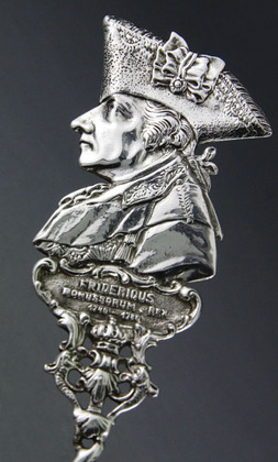 Hanau Silver Frederick the Great Commemorative Spoon